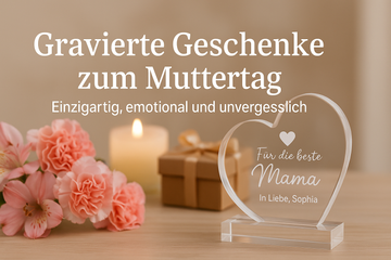 Gravierte Geschenke zum Muttertag – Einzigartig, emotional und unvergesslich