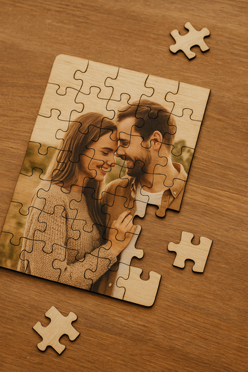 🧩 Personalisiertes Holzpuzzle – Dein Foto als unvergessliches Geschenk