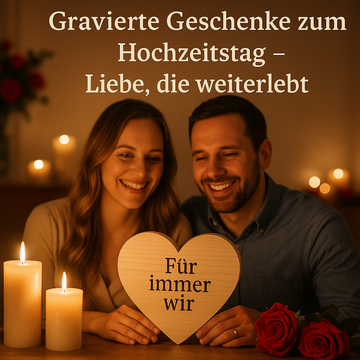 Gravierte Geschenke zum Hochzeitstag – Liebe, die weiterlebt