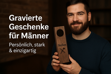 Gravierte Geschenke für Männer – Persönlich, stark & einzigartig