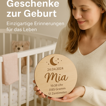 Gravierte Geschenke zur Geburt – Einzigartige Erinnerungen für das Leben