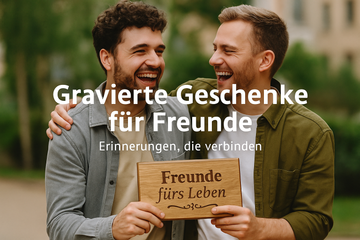 Gravierte Geschenke für Freunde – Erinnerungen, die verbinden