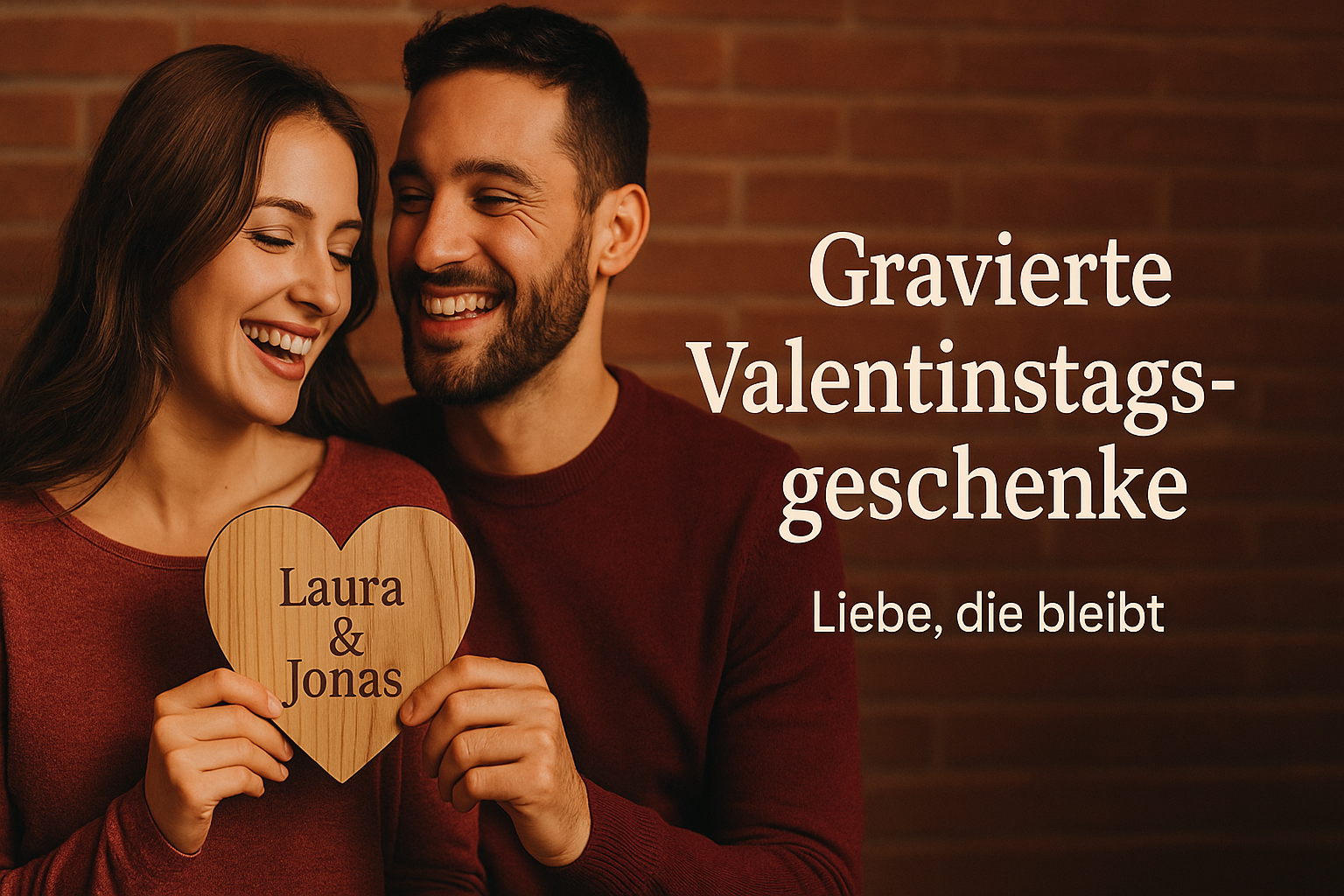 Gravierte Valentinstagsgeschenke – Liebe, die bleibt