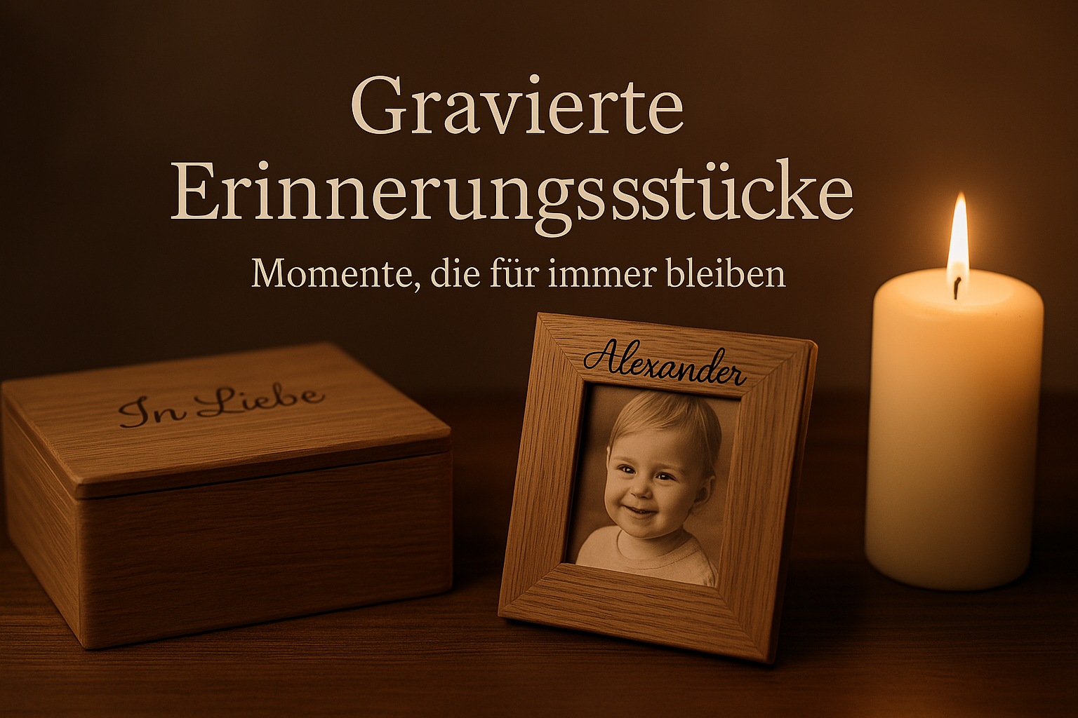 Gravierte Erinnerungsstücke – Momente, die für immer bleiben