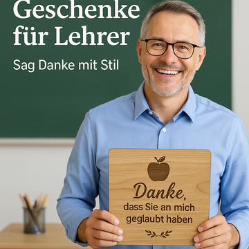 Gravierte Geschenke für Lehrer – Sag Danke mit Stil