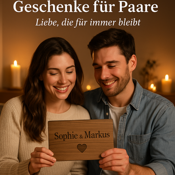Gravierte Geschenke für Paare – Liebe, die für immer bleibt