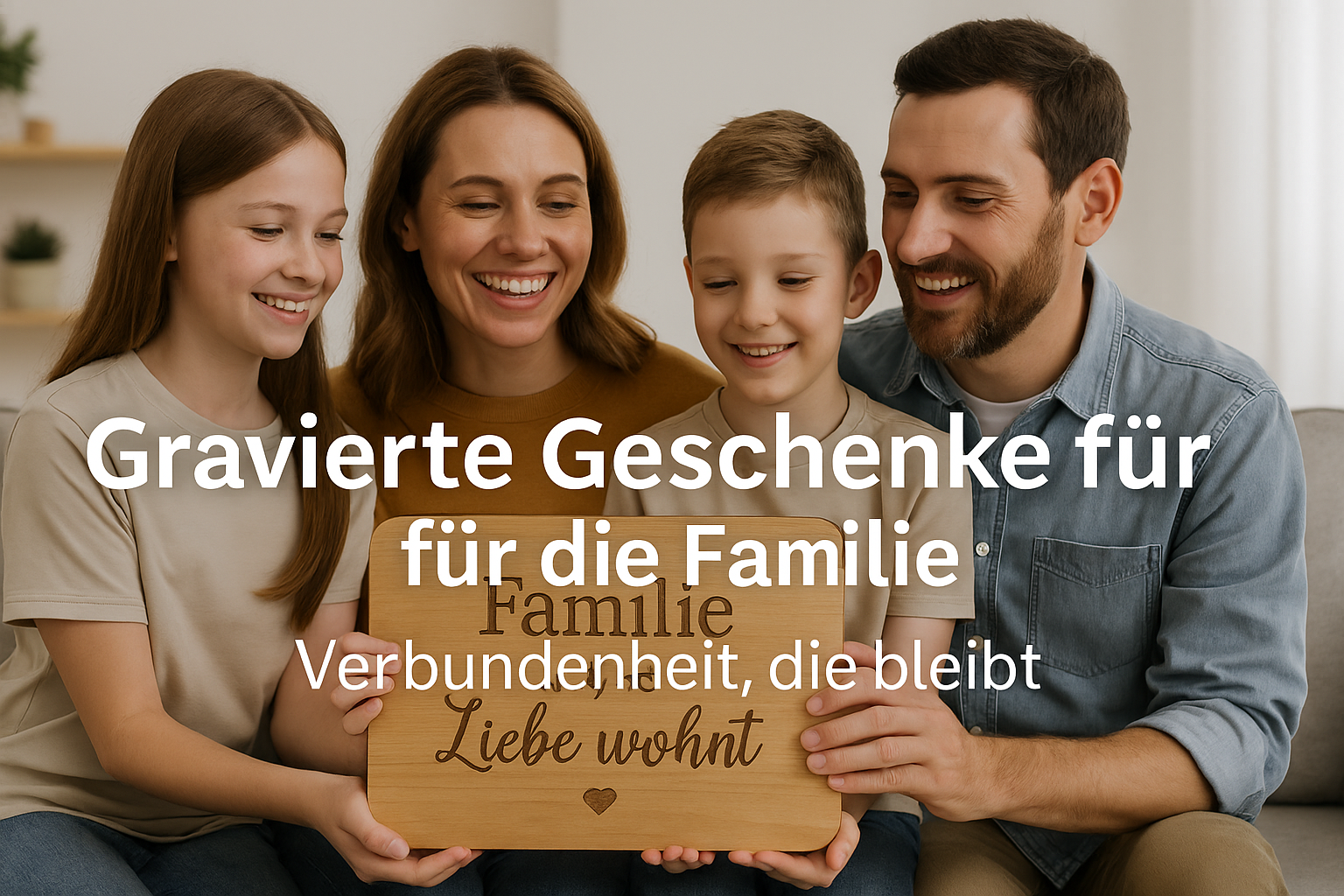 Gravierte Geschenke für die Familie – Verbundenheit, die bleibt