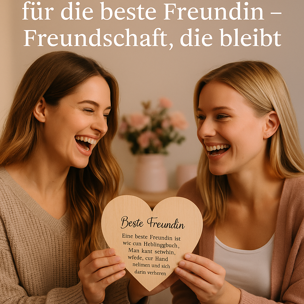 Gravierte Geschenke für die beste Freundin – Freundschaft, die bleibt