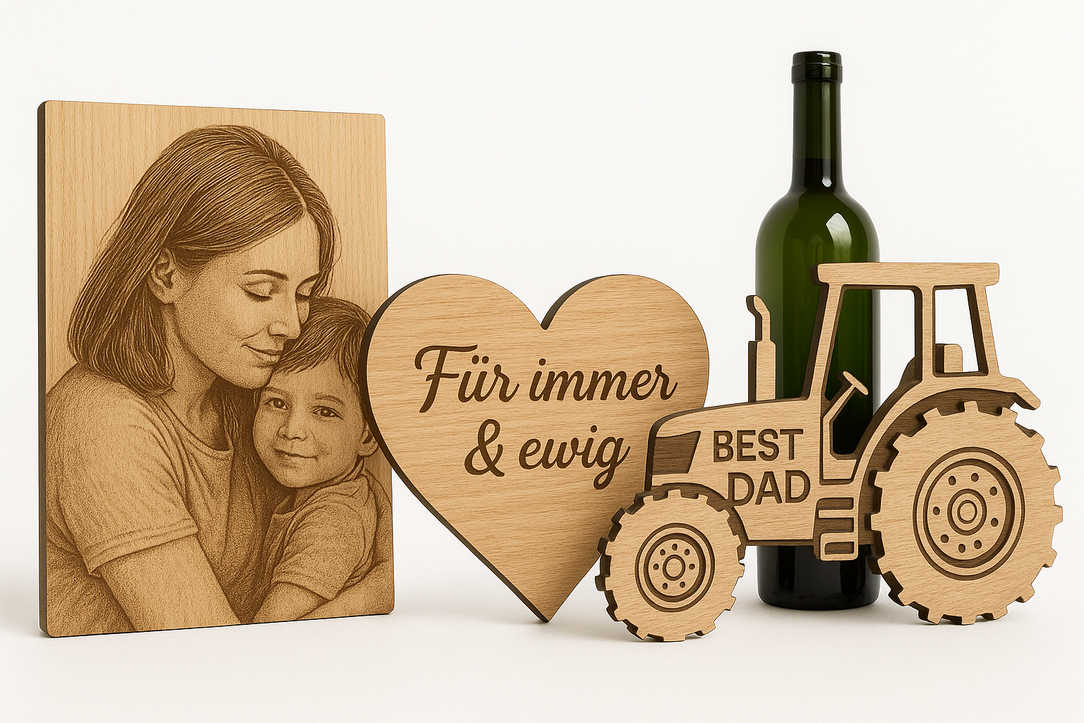 Holzgravur: Warum personalisierte Geschenke aus Holz so besonders sind