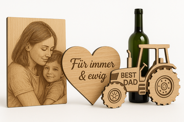 Holzgravur: Warum personalisierte Geschenke aus Holz so besonders sind