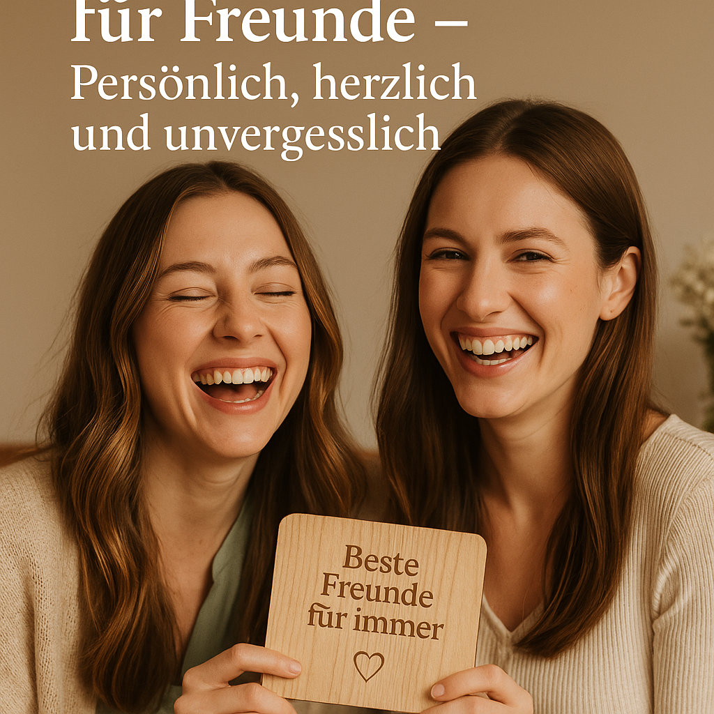 Gravierte Geschenke für Freunde – Persönlich, herzlich und unvergesslich