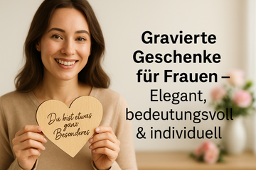 Gravierte Geschenke für Frauen – Elegant, bedeutungsvoll & individuell