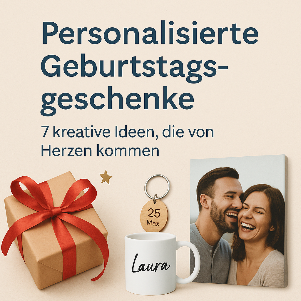 🎁 Personalisierte Geburtstagsgeschenke: 7 Ideen, die wirklich begeistern