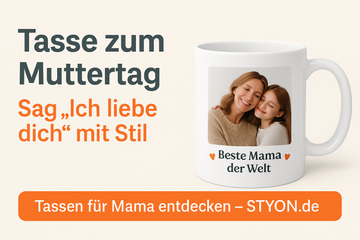 Tasse zum Muttertag – Sag „Ich liebe dich“ mit Stil