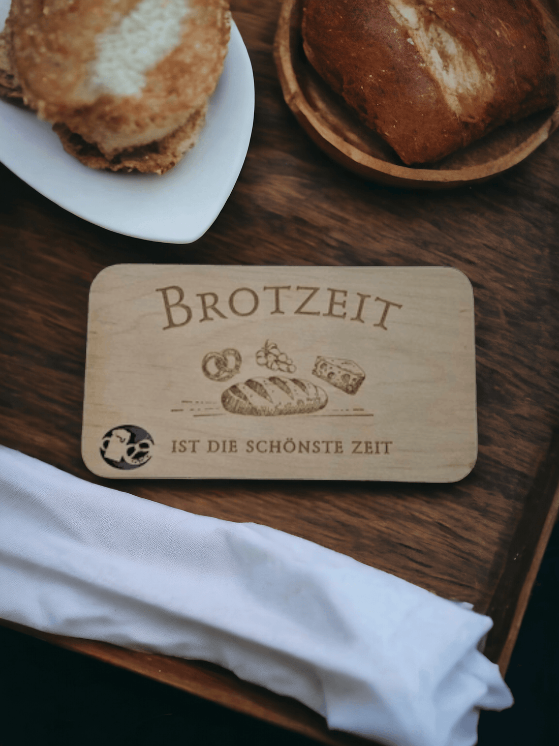 Holzbrettchen,Schneidebrettchen BROTZEIT - Styon