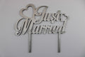 Beginnend Silver Gravur Holz Just Married ewige Liebe - Styon