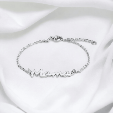 Elegantes Silber Armband aus Titanstahl Geschenk zum Muttertag - Styon