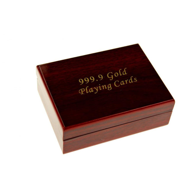 Goldene Spielkarten mit Luxusbox - Styon