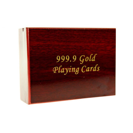 Goldene Spielkarten mit Luxusbox - Styon