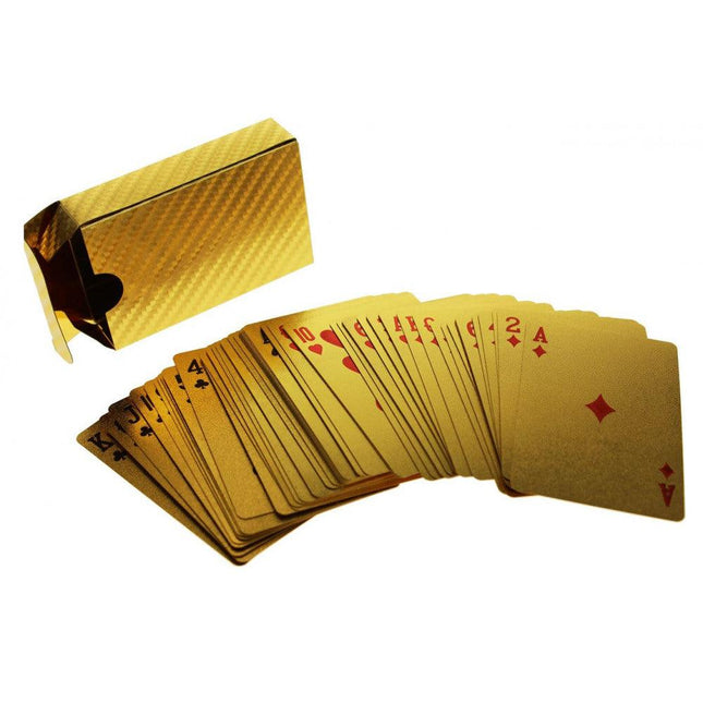 Goldfarbene Spielkarten - Styon