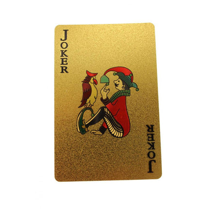 Goldfarbene Spielkarten - Styon