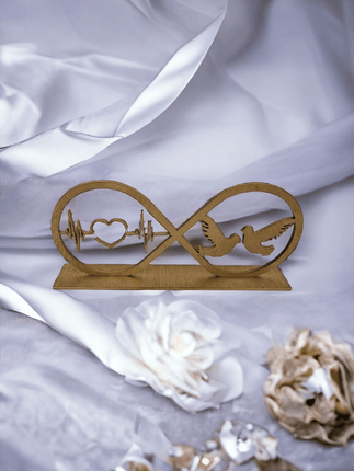 Hochzeitsgeschenk Unendlichkeitszeichen Liebe GOLD Verlobung - Styon