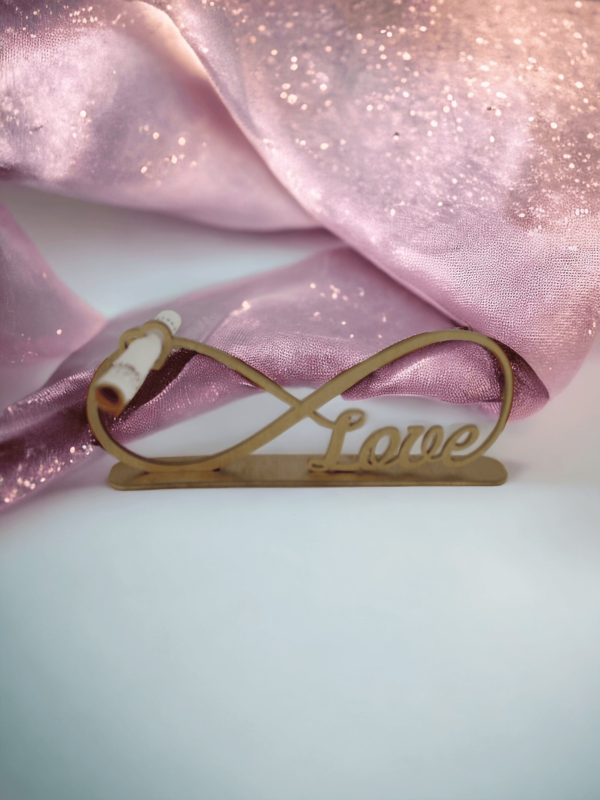 Hochzeitsgeschenk,Unendlichkeitszeichen,inifinity,love,GOLD Verlobung - Styon