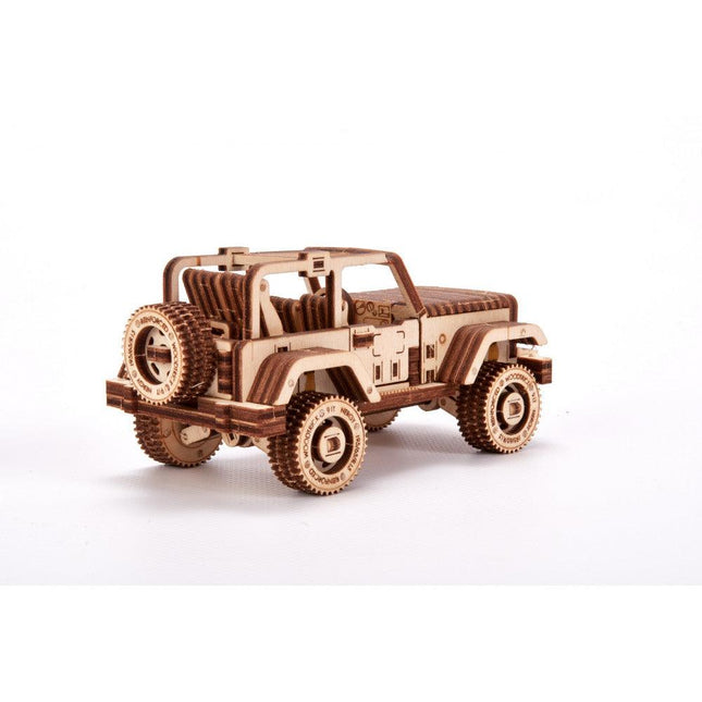 Holz Trick Safari Auto 4x4, Holzmodellbau - Styon