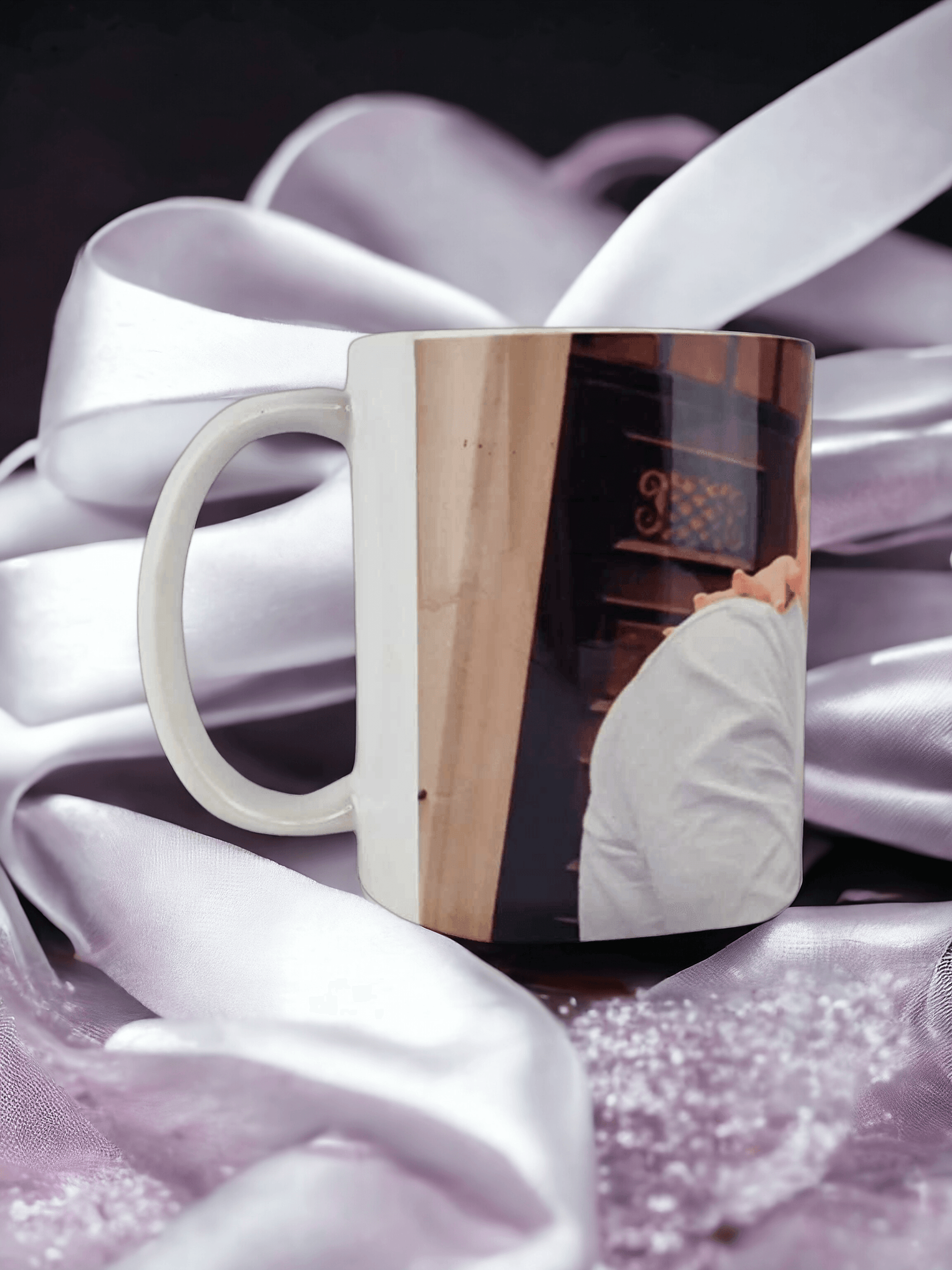 Individuell gestaltbare 325 ml Tasse mit Wunschbild | Foto personalisiert | Geschenk - Styon