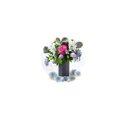 Kleine Pappe Blumenverpackung Box Mini Runde Zylinder - Styon
