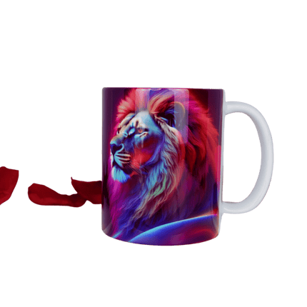 Königliche Größe in einer Tasse Styon 3D Löwendesign - Styon