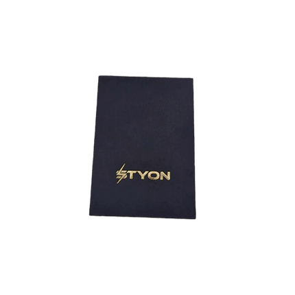 Leder-Schlüsselanhänger, Braun, mit Name/Text Gravur - Styon
