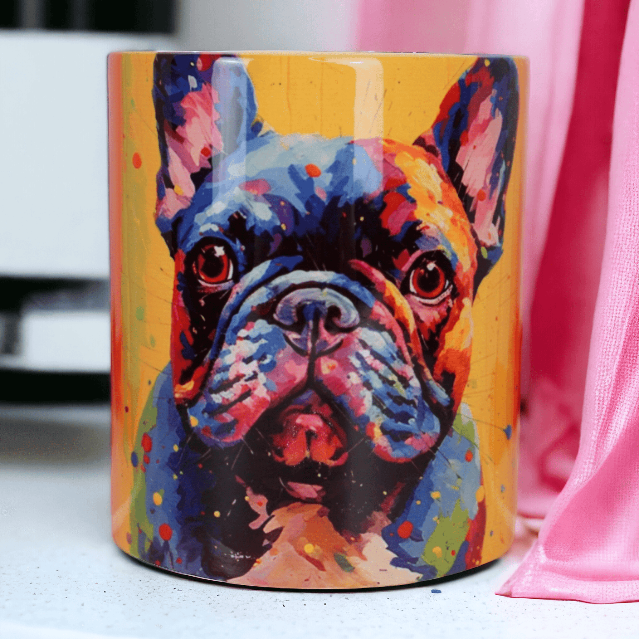 Magische Tasse mit Bulldogge geschenk - Styon