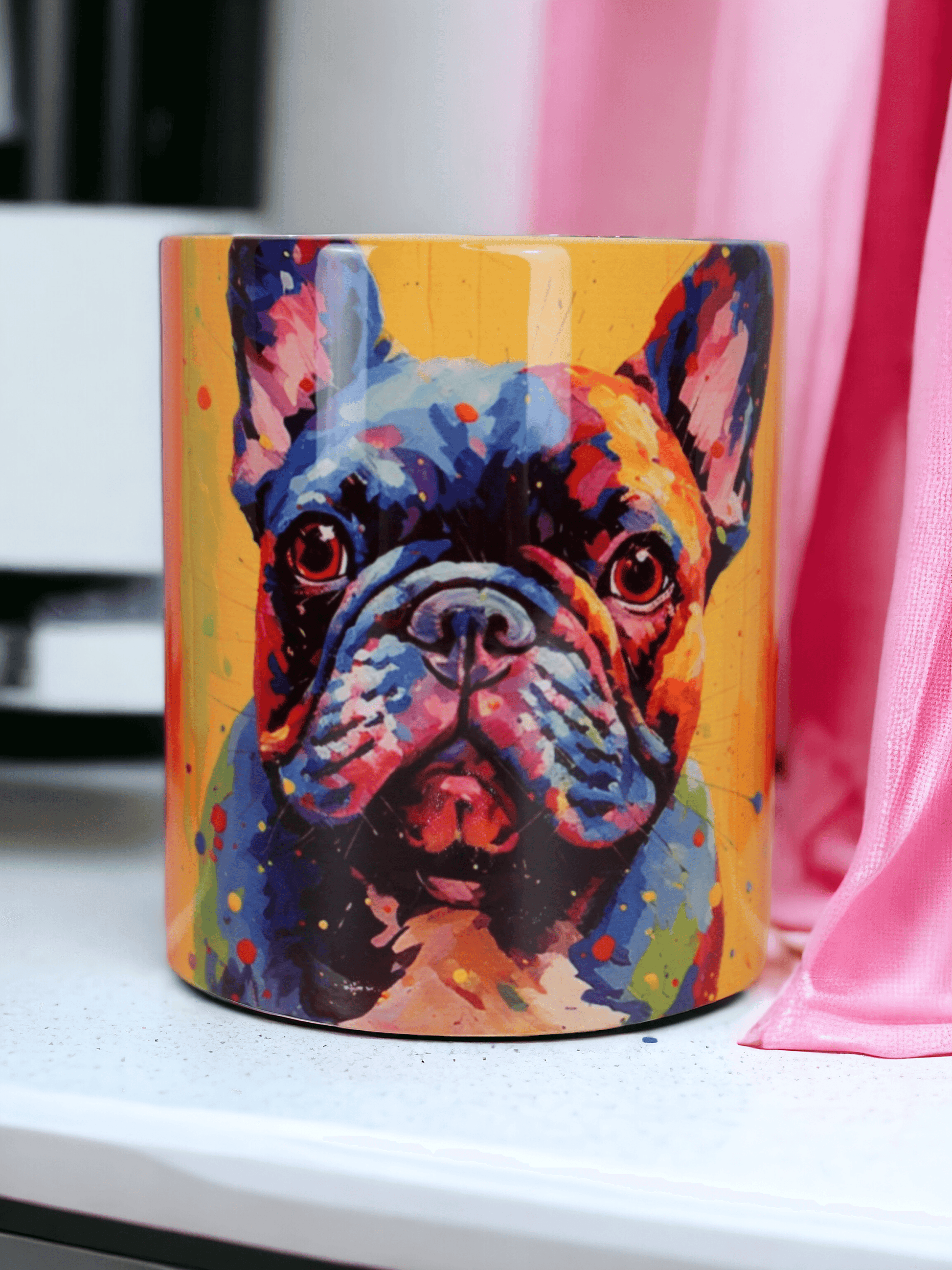 Magische Tasse mit Bulldogge geschenk - Styon