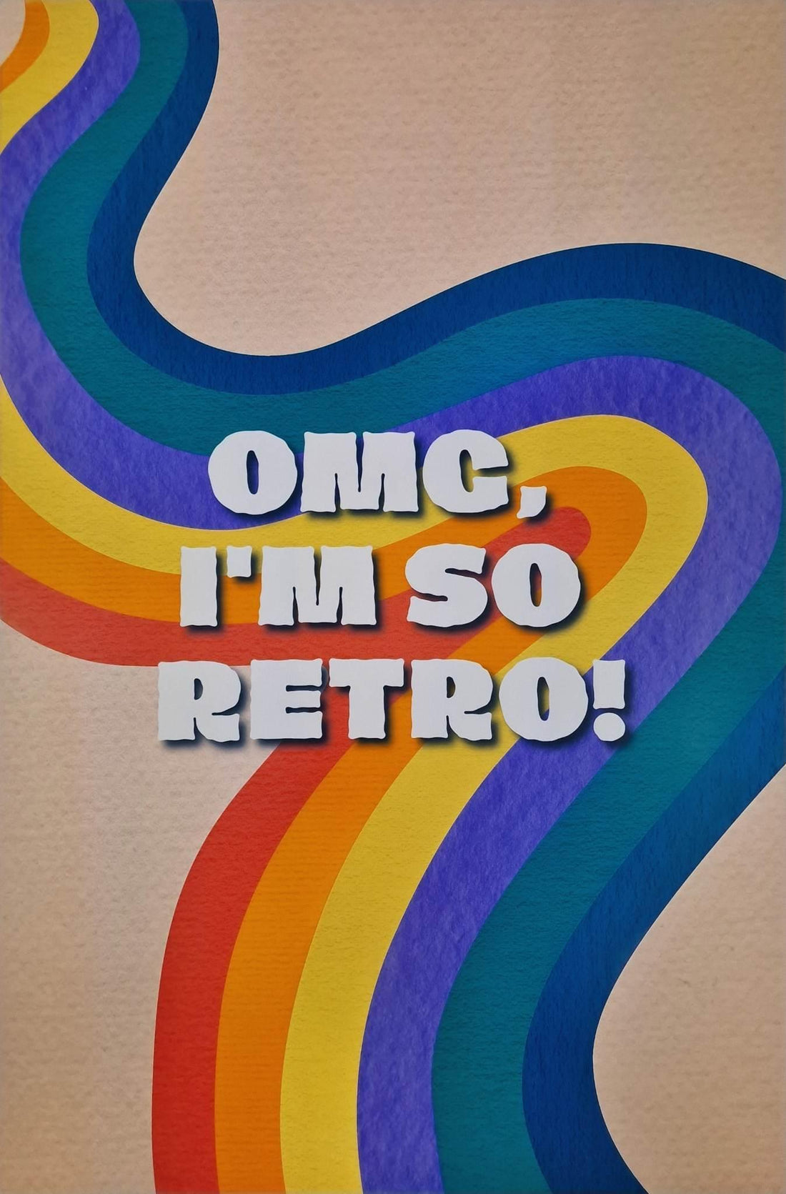 Poster A3+ OMG I'M SO RETRO! Geschenk - Styon