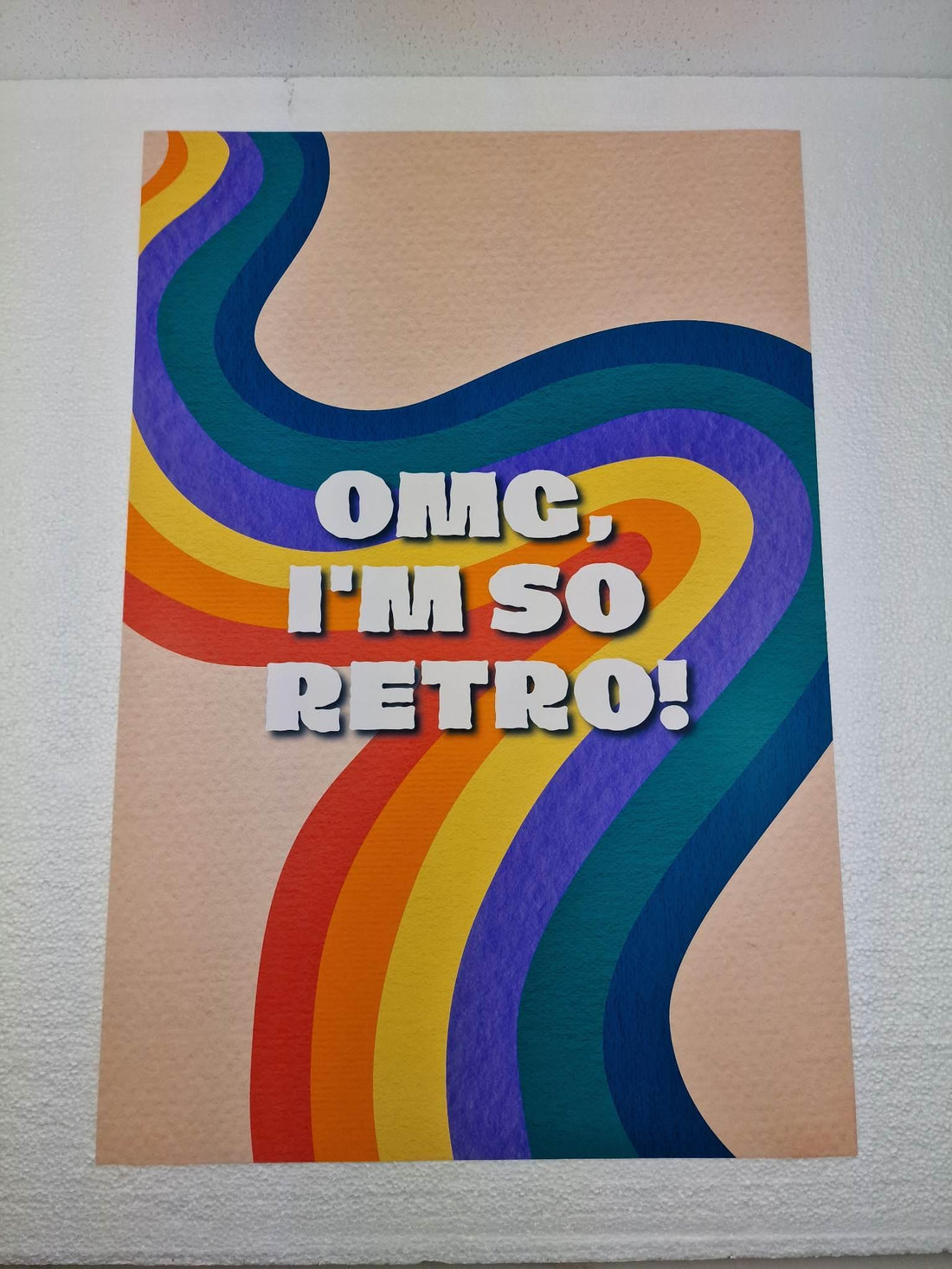 Poster A3+ OMG I'M SO RETRO! Geschenk - Styon