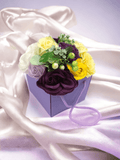 Seifenblumenstrauß - Purple Flower Garden Geburtstag Geschenk - Styon