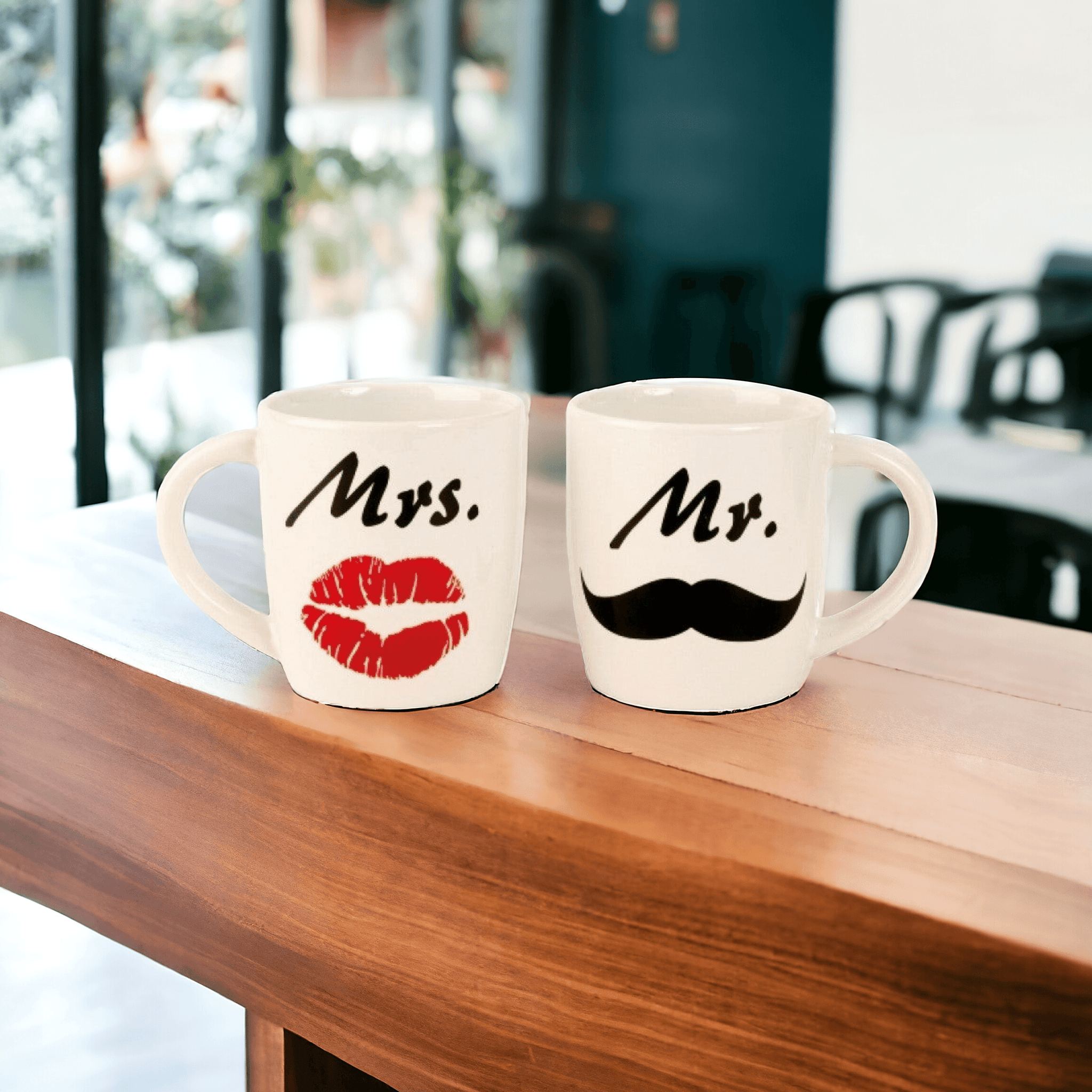 Tassenset Mr. & Mrs. h 9,3cm d 8 geschenk - Styon