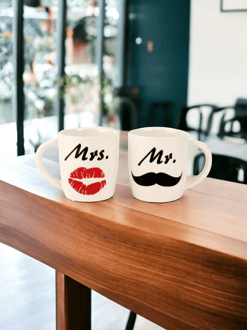 Tassenset Mr. & Mrs. h 9,3cm d 8 geschenk - Styon