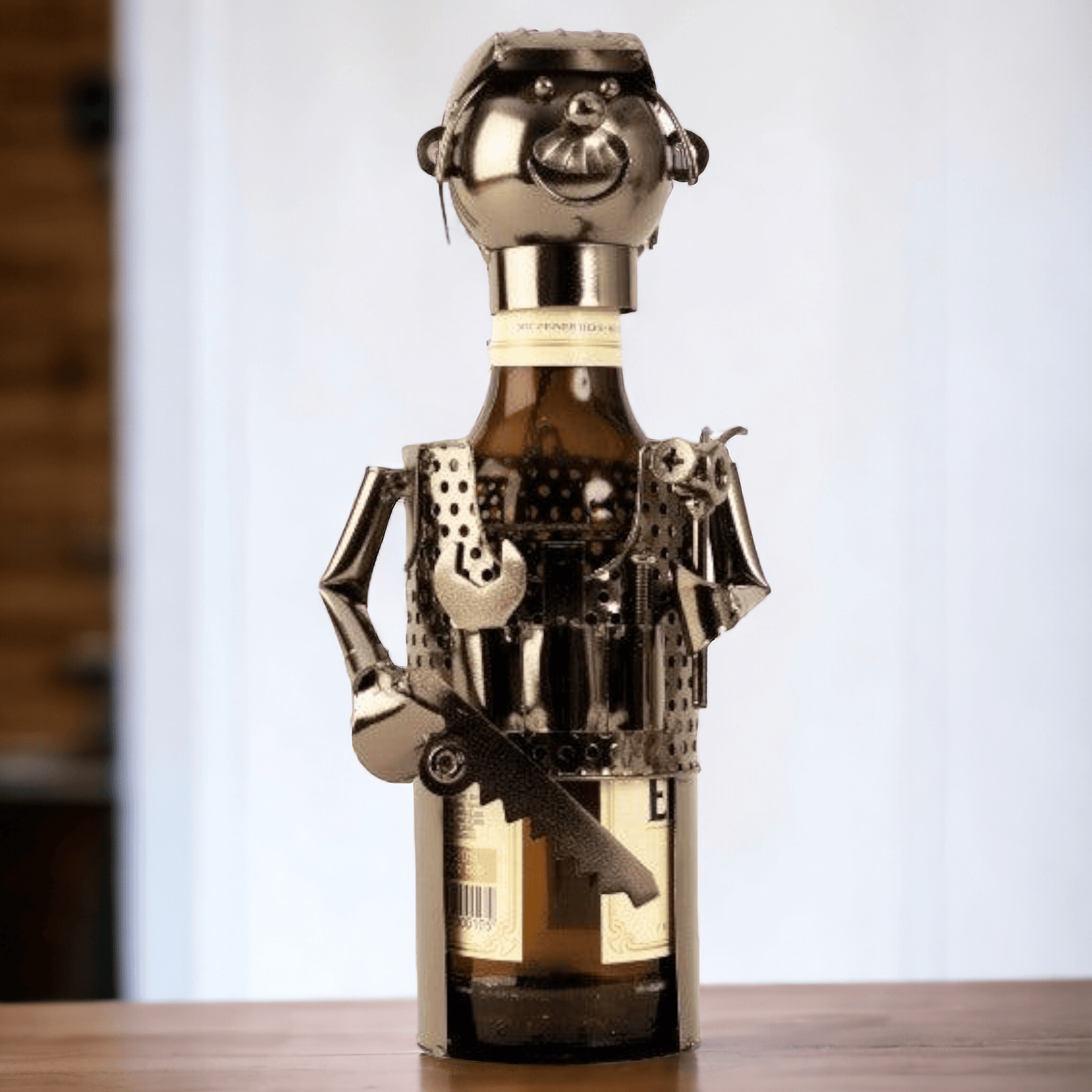 Vintage Metall Bierflaschenhalter Mechanischer - Styon